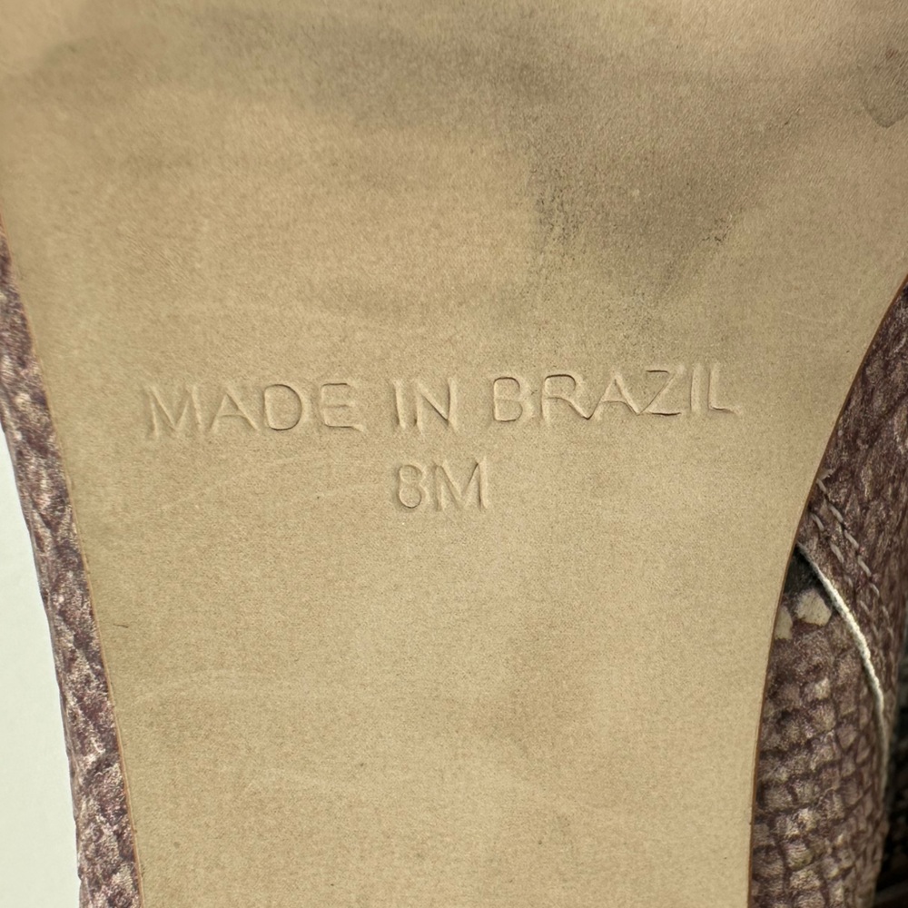 Steve Madden Decoy Snakeskin Python Stiletto Heel… - image 7